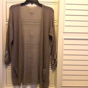 Buckle fishnet sweater!